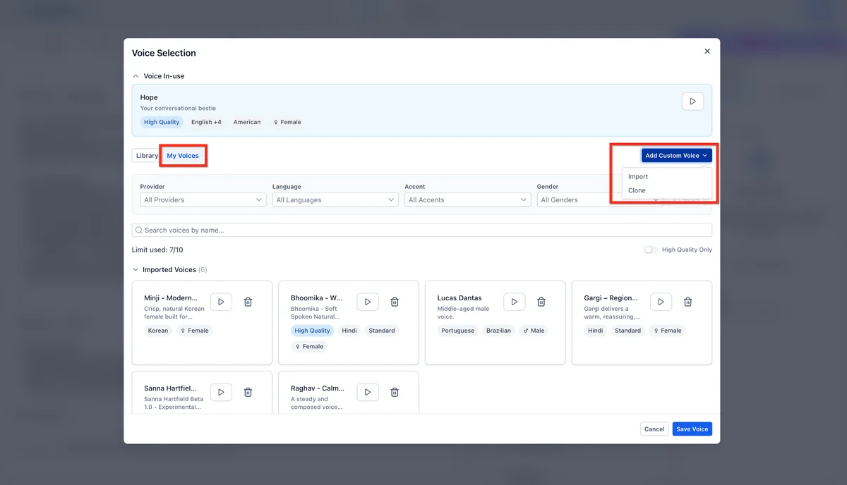 Configuración de Voice AI en GoHighLevel con ajustes de persona, guion de saludo y reglas de enrutamiento de llamadas